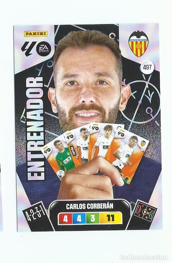 Cartes &agrave; collectionner de Football: ADRENALYN 2025/2026 497 CORBERAN VALENCIA &rdquo;&rdquo;&rdquo;ENTRENADOR &rdquo;&rdquo; , NUEVO PERFECTO