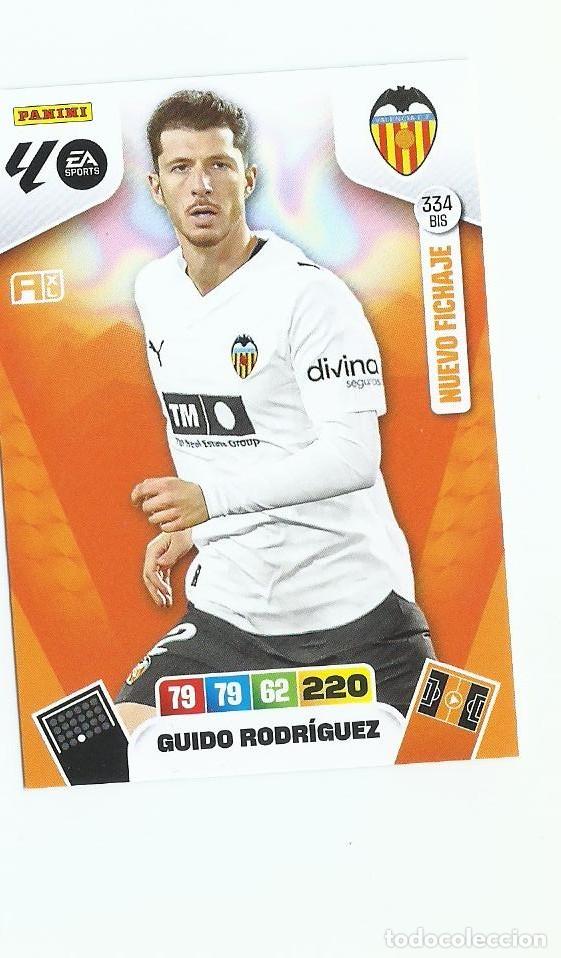 Cartes &agrave; collectionner de Football: ADRENALYN 2025/2026 334 BIS RODRIGUEZ VALENCIA , NUEVO PERFECTO