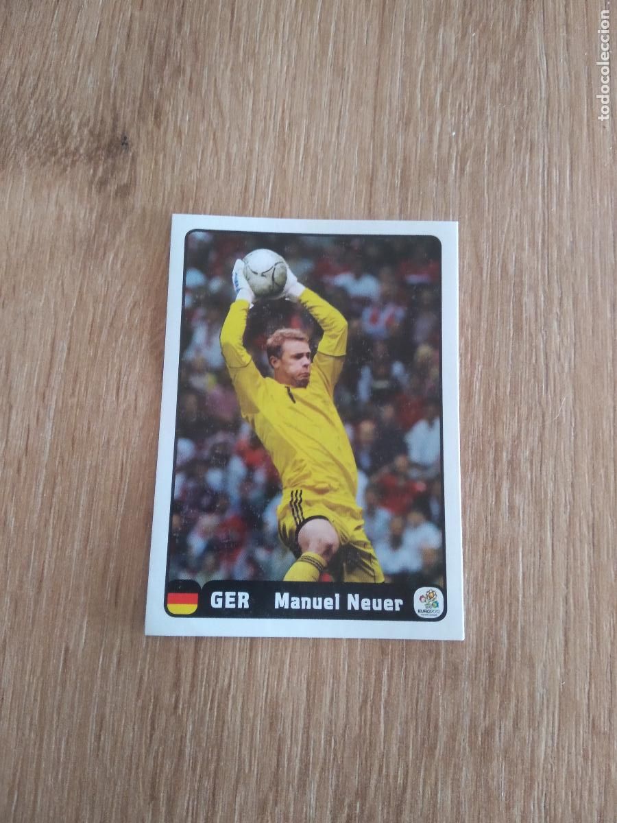 Cromos de F&uacute;tbol: 4 MANUEL NEUER ALEMANIA CROMO FUTBOL PANINI EURO 2012 EURCOPA EXTRA
