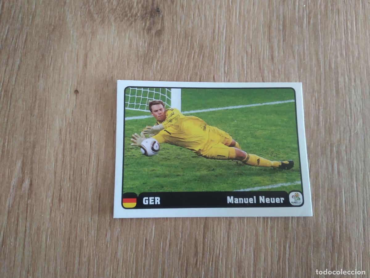 Cromos de F&uacute;tbol: 5 MANUEL NEUER ALEMANIA CROMO FUTBOL PANINI EURO 2012 EURCOPA EXTRA