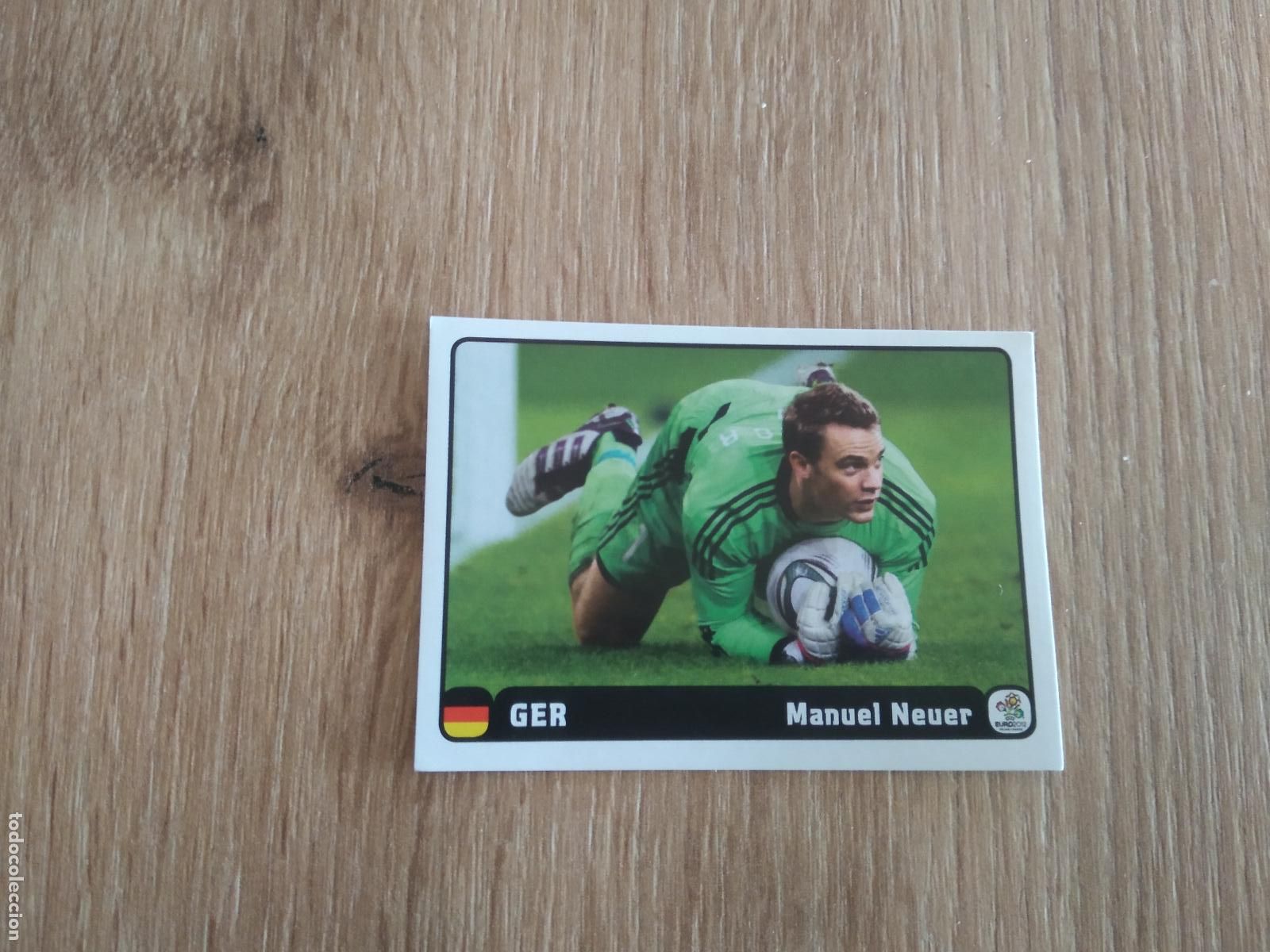 Cromos de F&uacute;tbol: 6 MANUEL NEUER ALEMANIA CROMO FUTBOL PANINI EURO 2012 EURCOPA EXTRA
