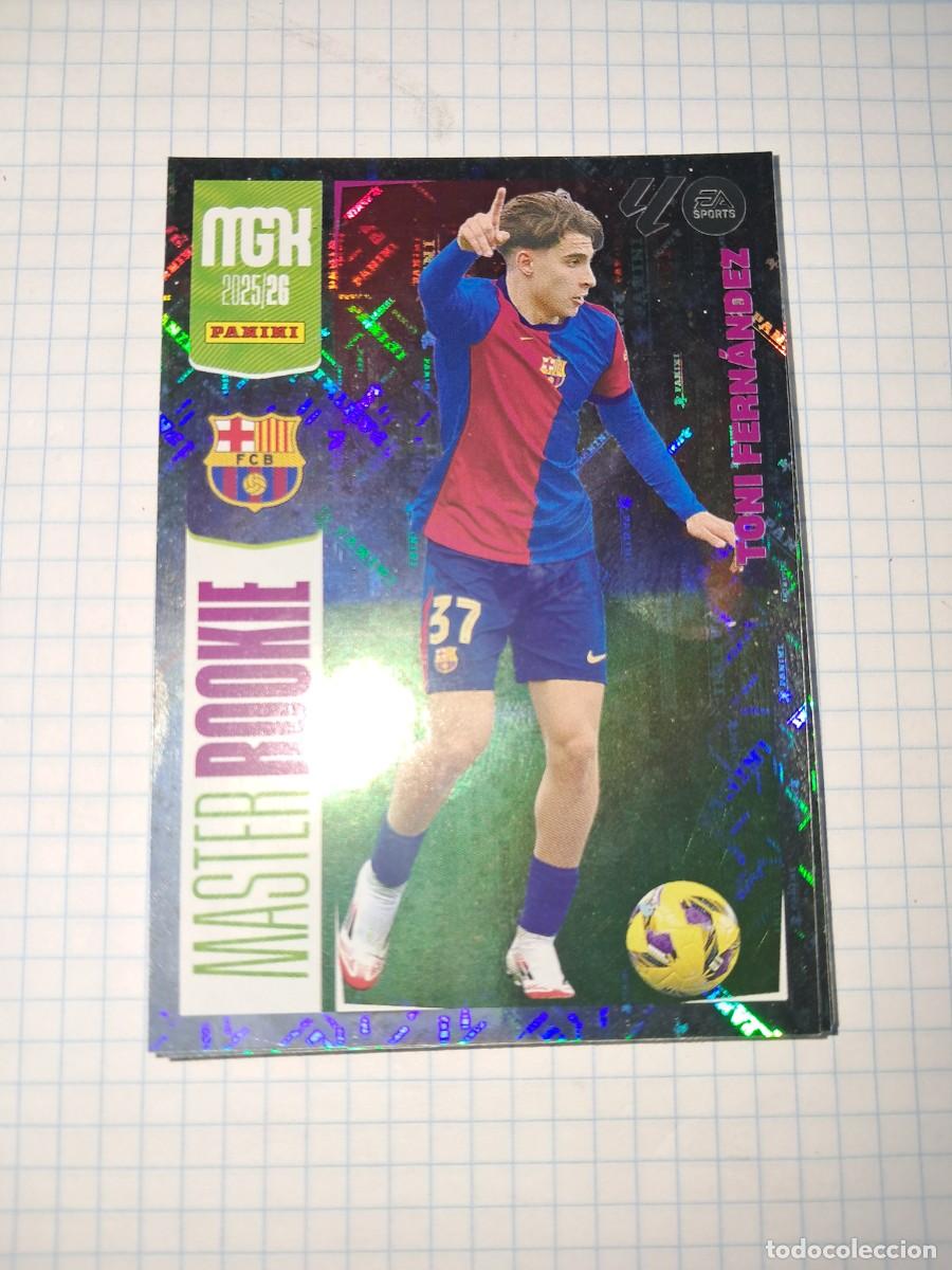 Cromos de F&uacute;tbol: CARD MEGACRACKS TEMPORADA 25/26: MASTER ROOKIE TONI FERNANDEZ, N&deg; 422