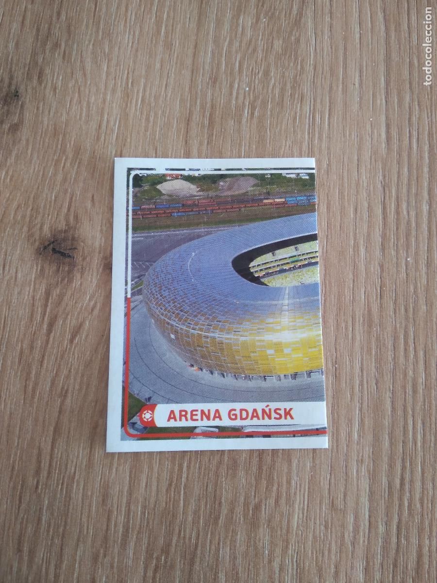 Cromos de F&uacute;tbol: 8 ARENA GDANSK ESTADIO CAMPO CROMO FUTBOL PANINI EURO 2012 EURCOPA