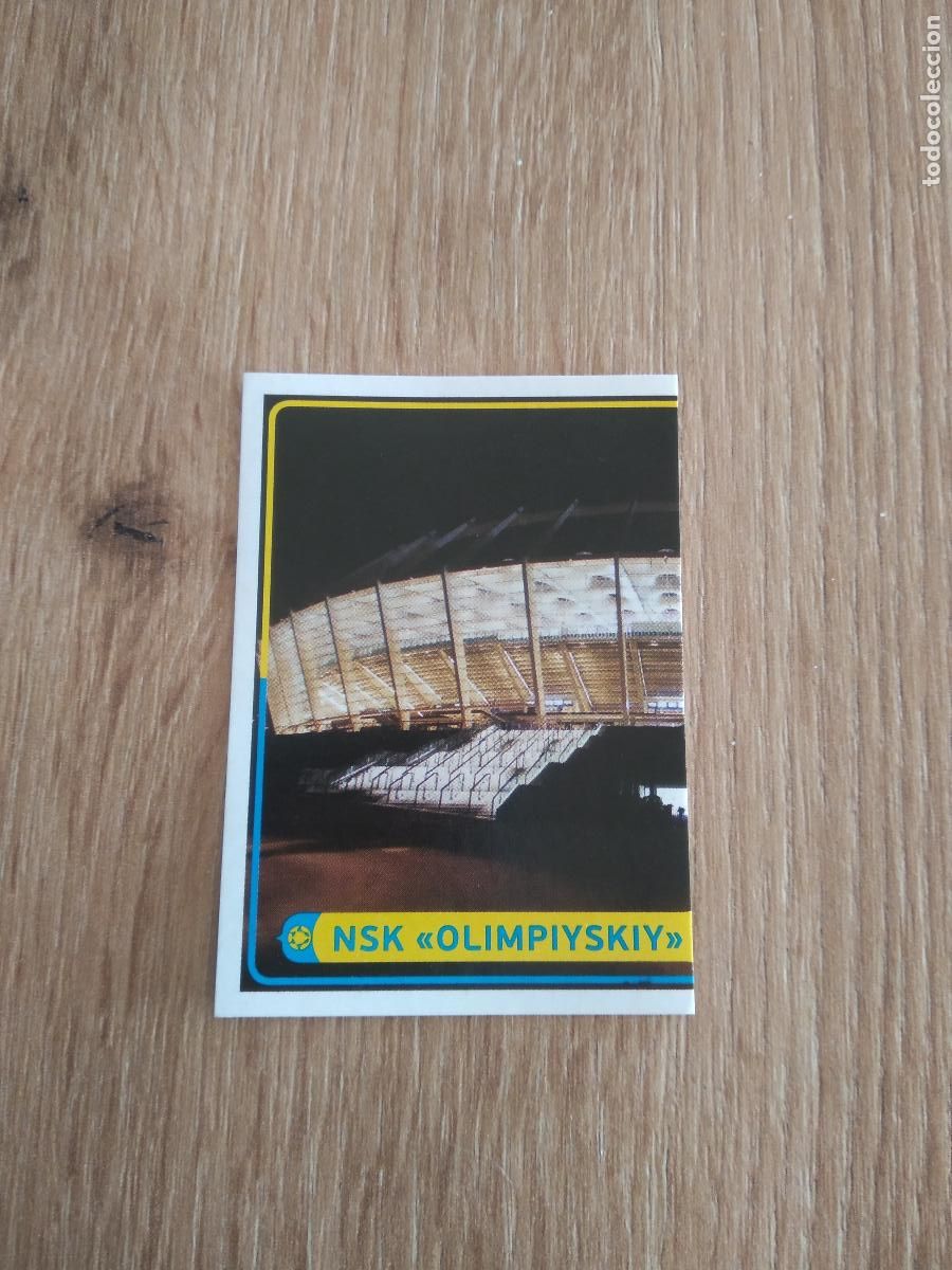 Cromos de F&uacute;tbol: 26 NSK OLIMPIYSKIY ARENA ESTADIO CAMPO CROMO FUTBOL PANINI EURO 2012 EURCOPA