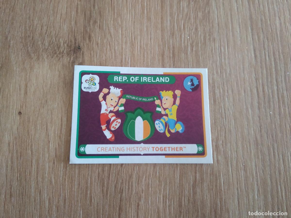 Cromos de F&uacute;tbol: 40 MASCOTA IRLANDA CROMO FUTBOL PANINI EURO 2012 EURCOPA