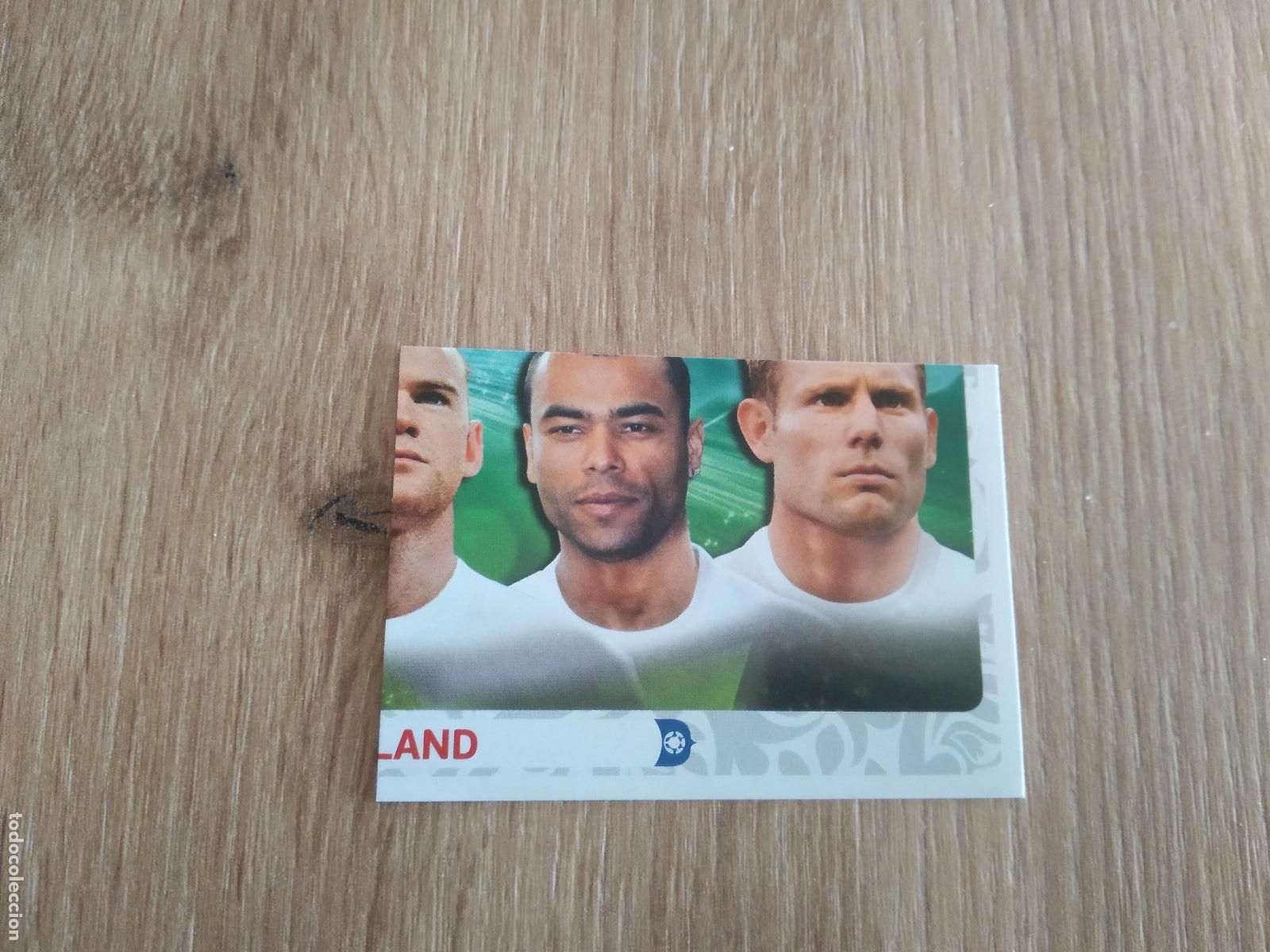 Cromos de Futebol: 489 EQUIPO PLANTILLA INGLATERRA CROMO FUTBOL PANINI EURO 2012 EURCOPA FONDO BLANCO