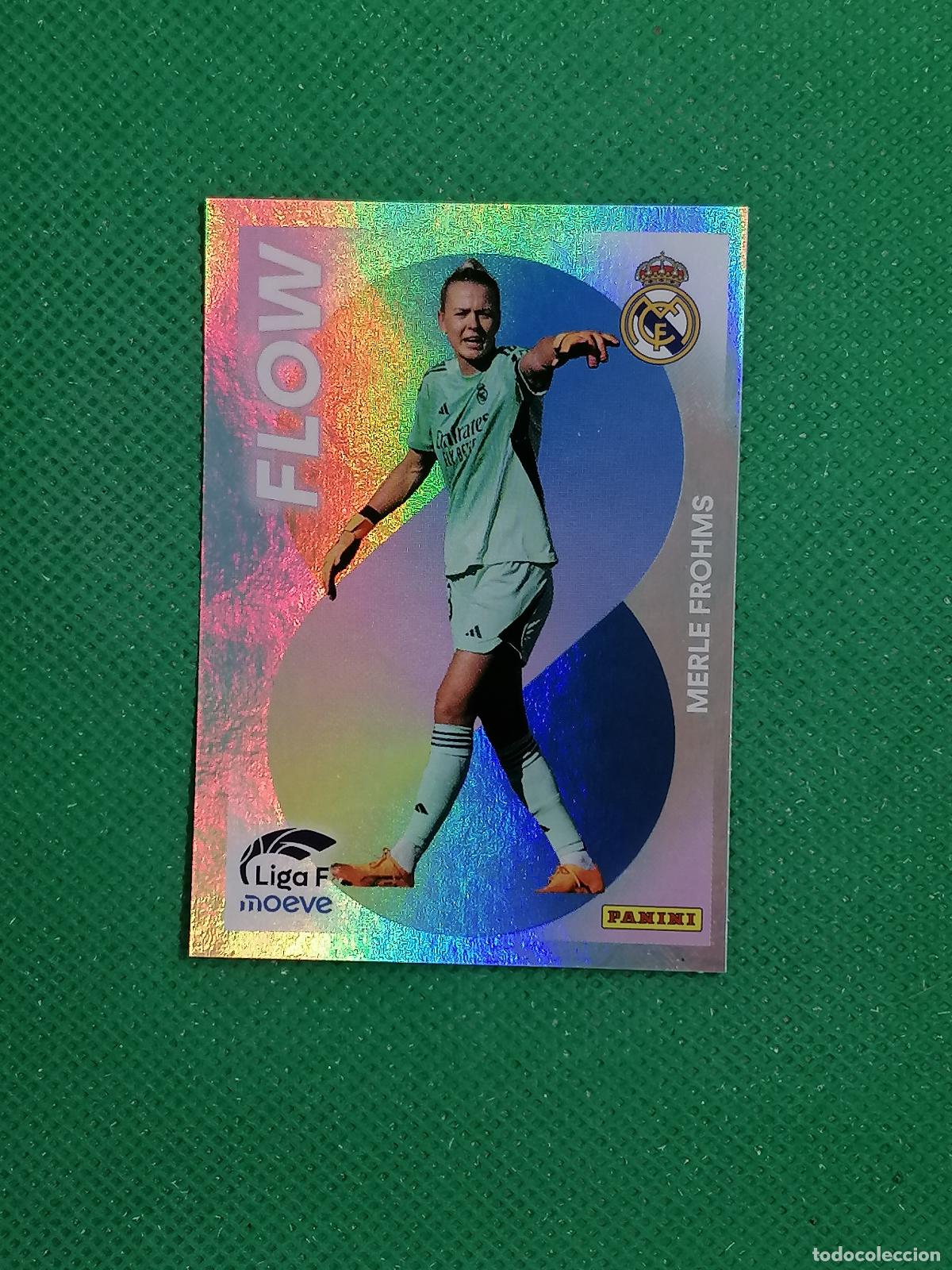 Cromos de F&uacute;tbol: 359 MERLE FROHMS REAL MADRID FLOW ⚽ PANINI LIGA FEMENINA F MOEVE 25 26 2025 2026 ⚽
