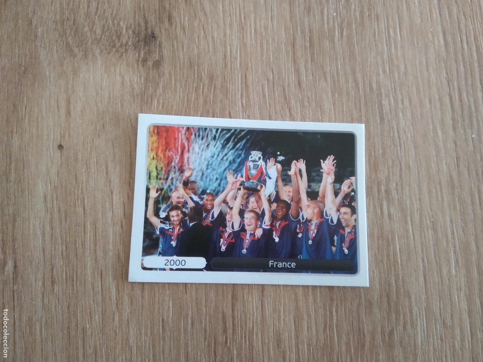 Football Stickers: 534 EQUIPO PLANTILLA FRANCIA 2000 CROMO FUTBOL PANINI EURO 2012 EURCOPA FONDO BLANCO