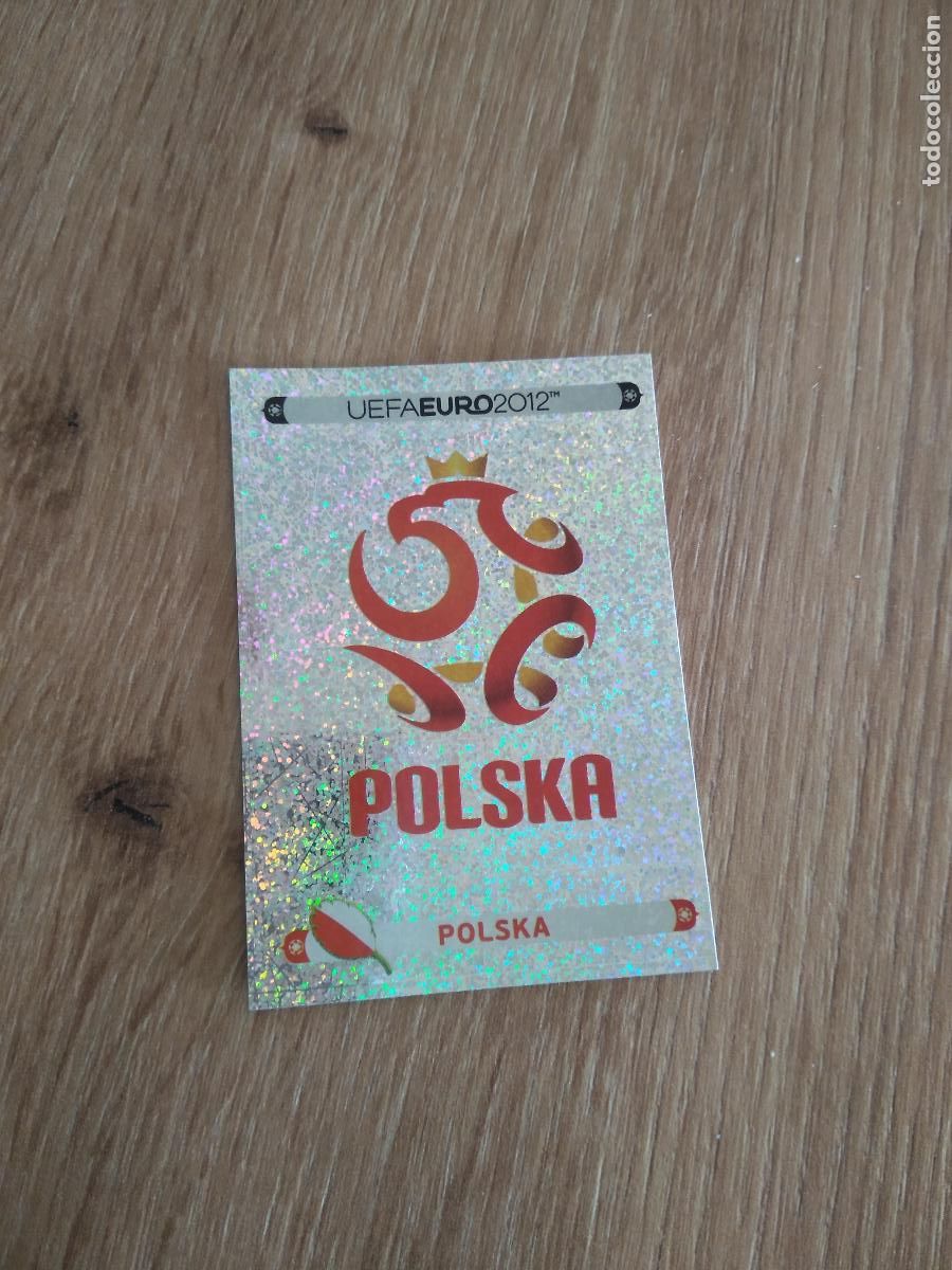 Cromos de F&uacute;tbol: 50 ESCUDO POLONIA CROMO FUTBOL PANINI EURO 2012 EURCOPA