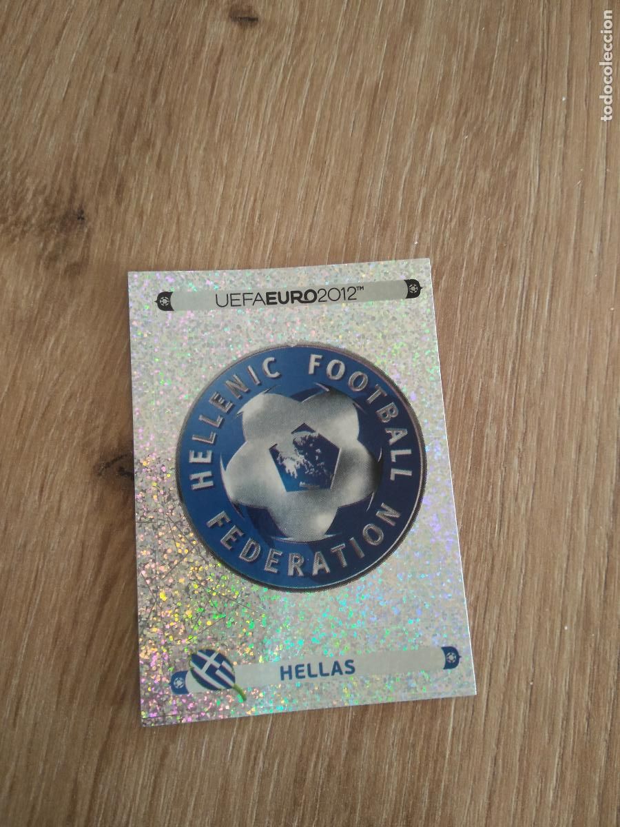 Figurine di Calcio: 79 ESCUDO GRECIA CROMO FUTBOL PANINI EURO 2012 EURCOPA