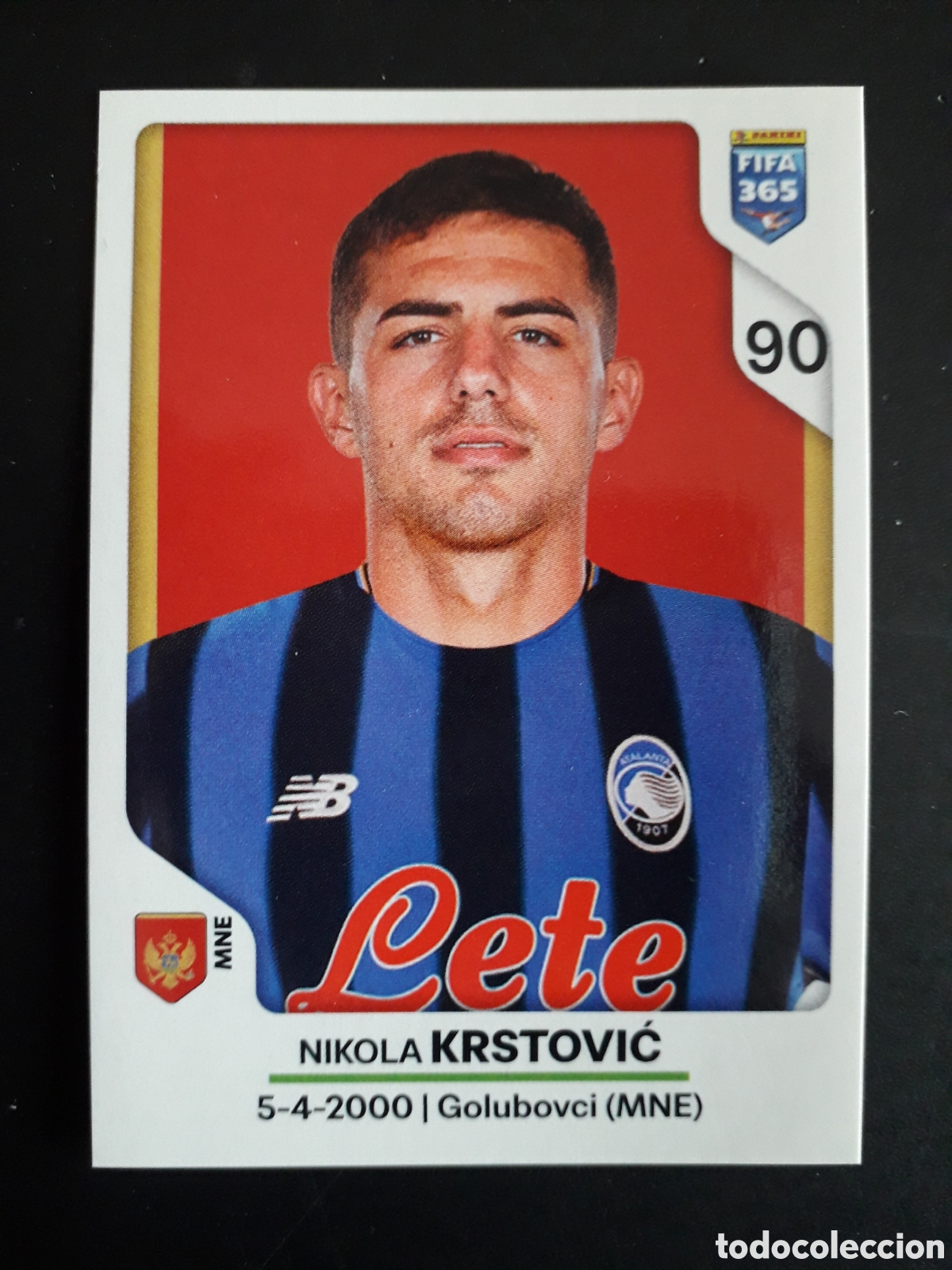 Football Stickers: KRSTOVIĆ ATALANTA, N&deg; 236 FIFA 365 PANINI STICKER 2026 PEDIDO M&Iacute;NIMO 3&euro;