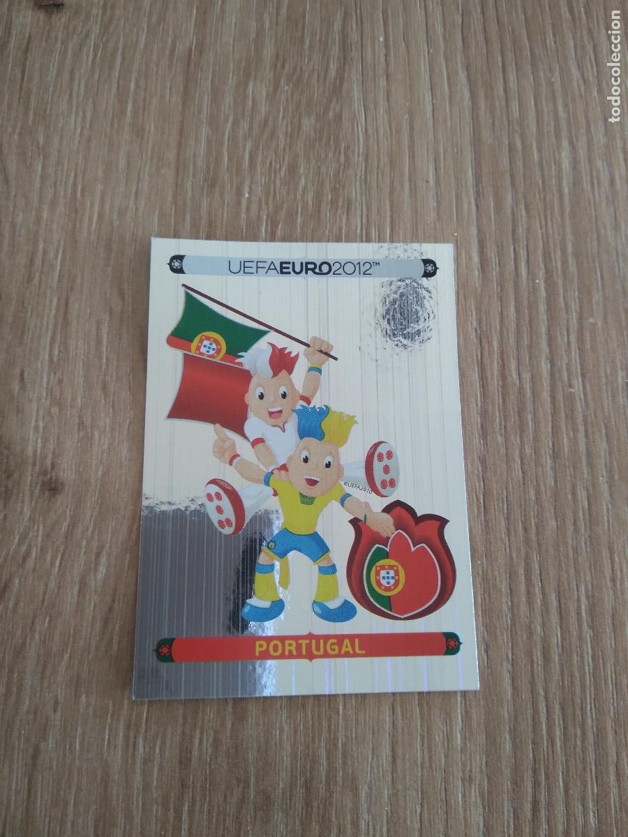 Cromos de F&uacute;tbol: 252 MASCOTA PORTUGAL CROMO FUTBOL PANINI EURO 2012 EURCOPA