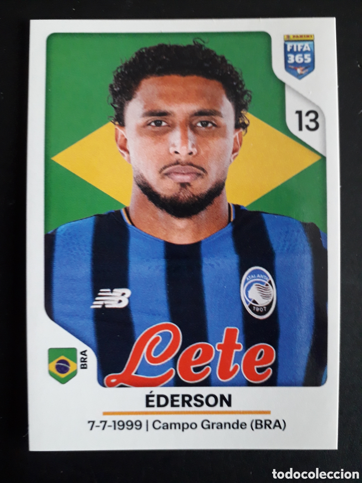 Cromos de F&uacute;tbol: &Eacute;DERSON ATALANTA, N&deg; 232 FIFA 365 PANINI STICKER 2026 PEDIDO M&Iacute;NIMO 3&euro;
