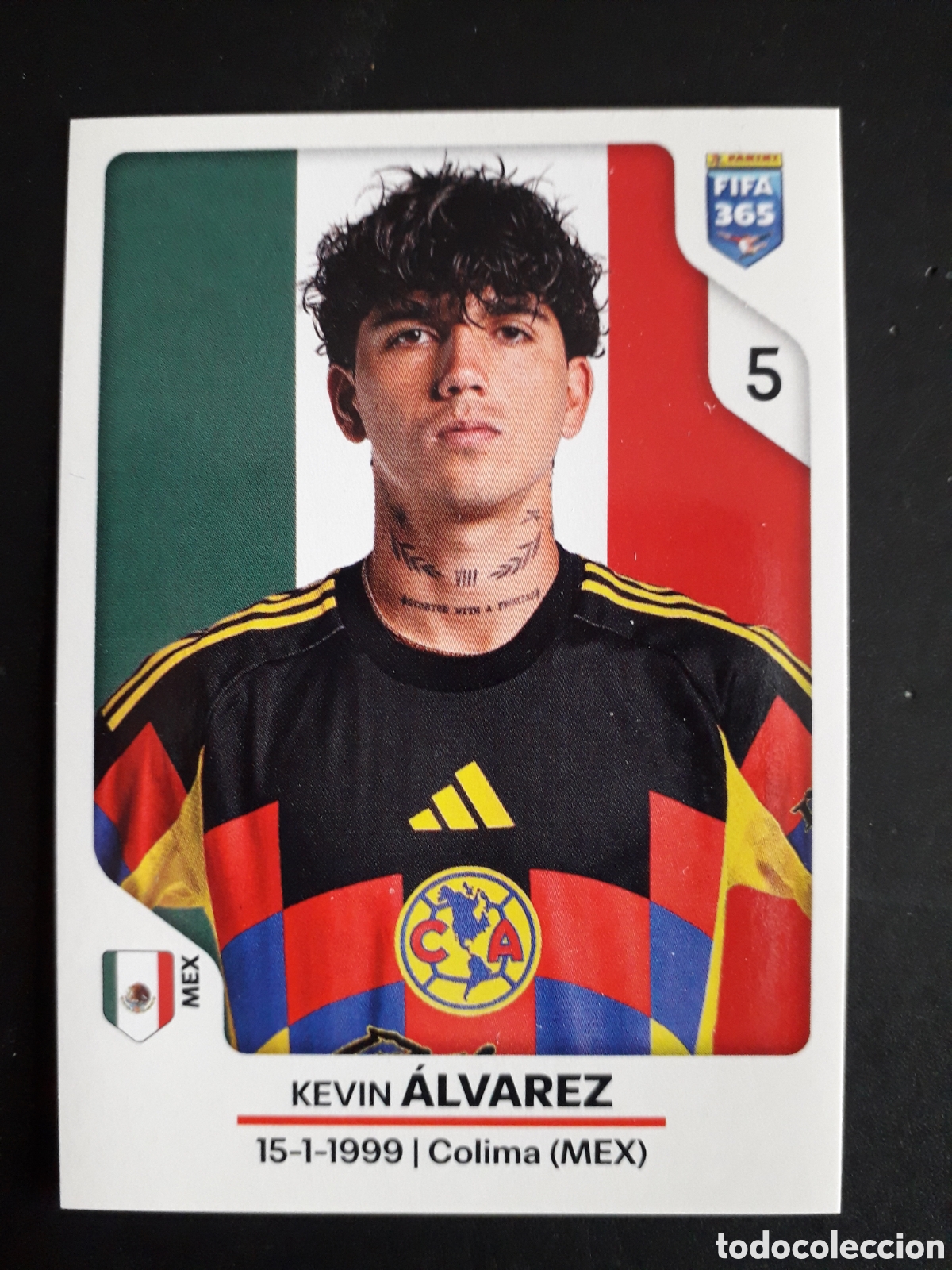 Cromos de F&uacute;tbol: &Aacute;LVAREZ CLUB AM&Eacute;RICA N&deg; 301 FIFA 365 PANINI STICKER 2026 PEDIDO M&Iacute;NIMO 3&euro;
