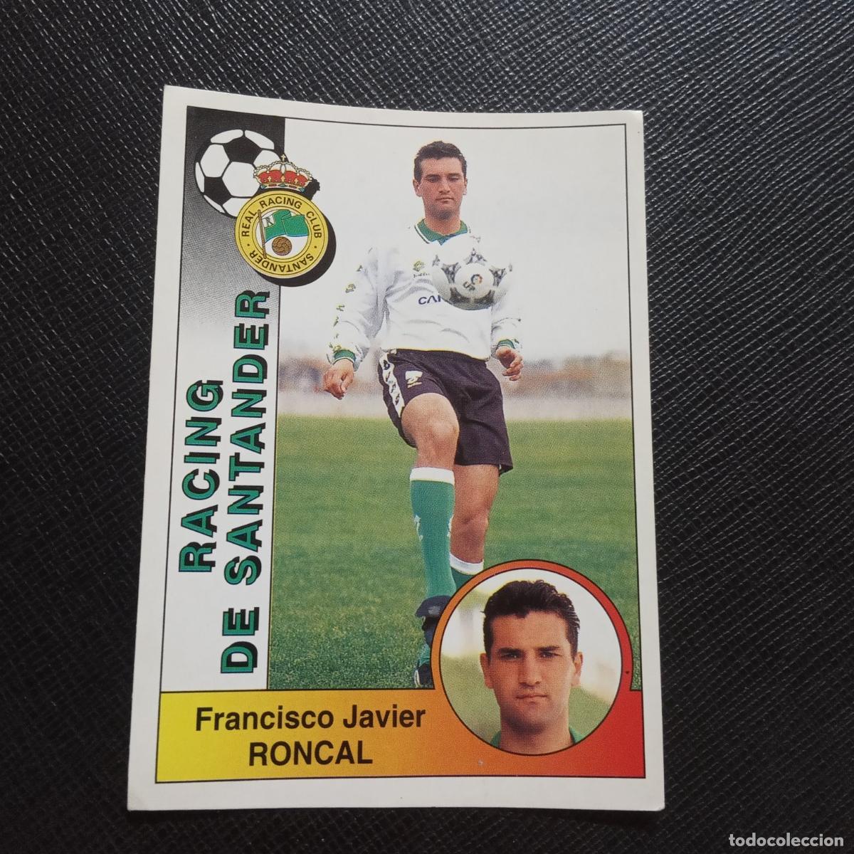 Fu&szlig;ball-Sticker: 225 RONCAL RACING PANINI 1994 1995 CROMO FUTBOL LIGA 94 95 - SIN PEGAR - A176 PG14