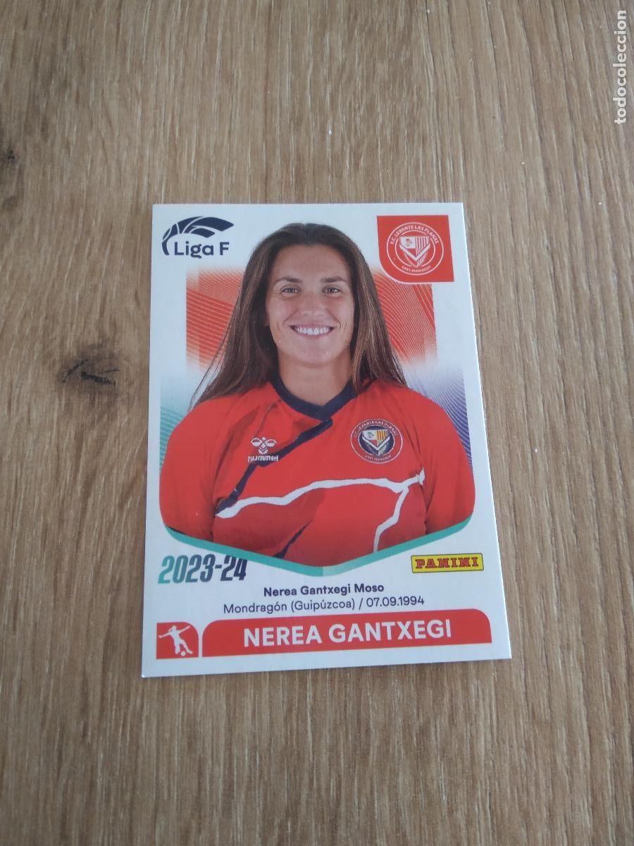 Fu&szlig;ball-Sticker: 149B NEREA GANTXEGI LEVANTE LAS PLANAS CROMO PANINI LIGA F 2023-2024 FUTBOL FEMENINO 23-24 WOMEN
