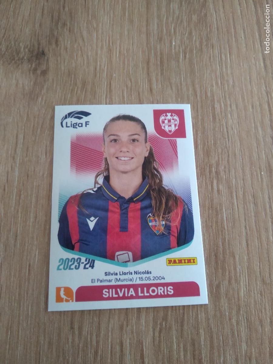 Cromos de Futebol: 175B SILVIA LLORIS LEVANTE CROMO PANINI LIGA F 2023-2024 FUTBOL FEMENINO 23-24 WOMEN