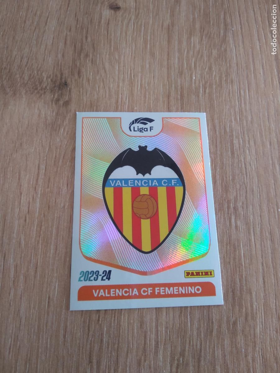 Cromos de Futebol: 282 ESCUDO VALENCIA CROMO PANINI LIGA F 2023-2024 FUTBOL FEMENINO 23-24 WOMEN
