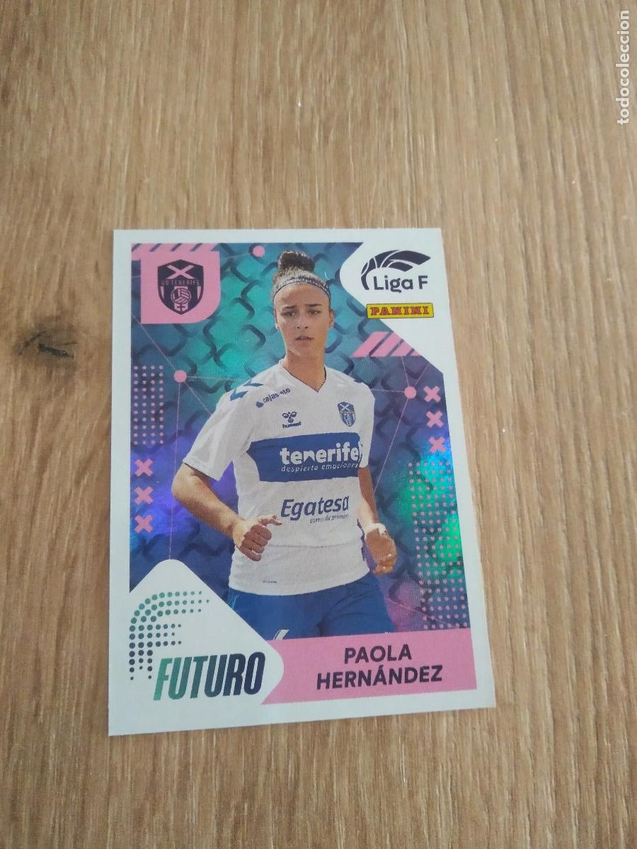 Cromos de Futebol: 375 PAOLA HERNANDEZ TENERIFE CROMO PANINI LIGA F 2023-2024 FUTBOL FEMENINO 23-24 WOMEN