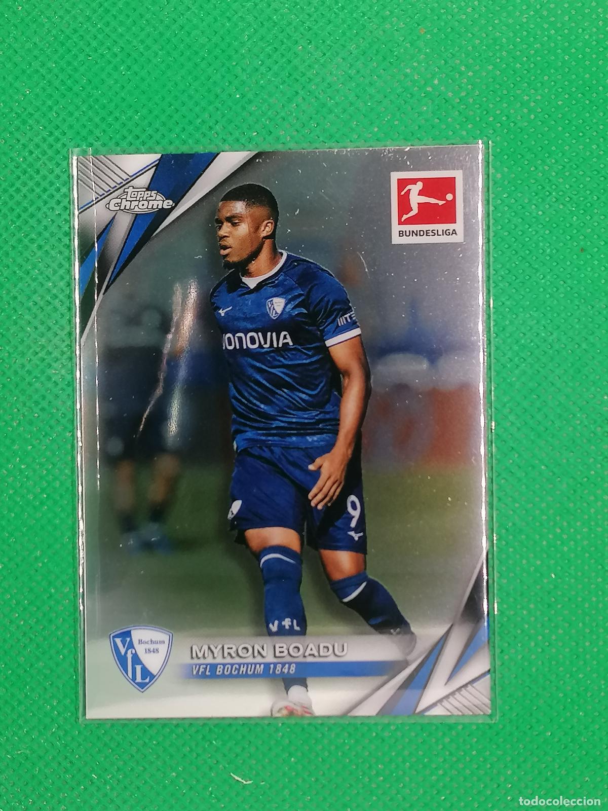 Cromos de F&uacute;tbol: 16 MYRON BOADU BOCHUM 1848 ⚽ TOPPS CHROME BUNDESLIGA 24 25 2024 2025 ⚽
