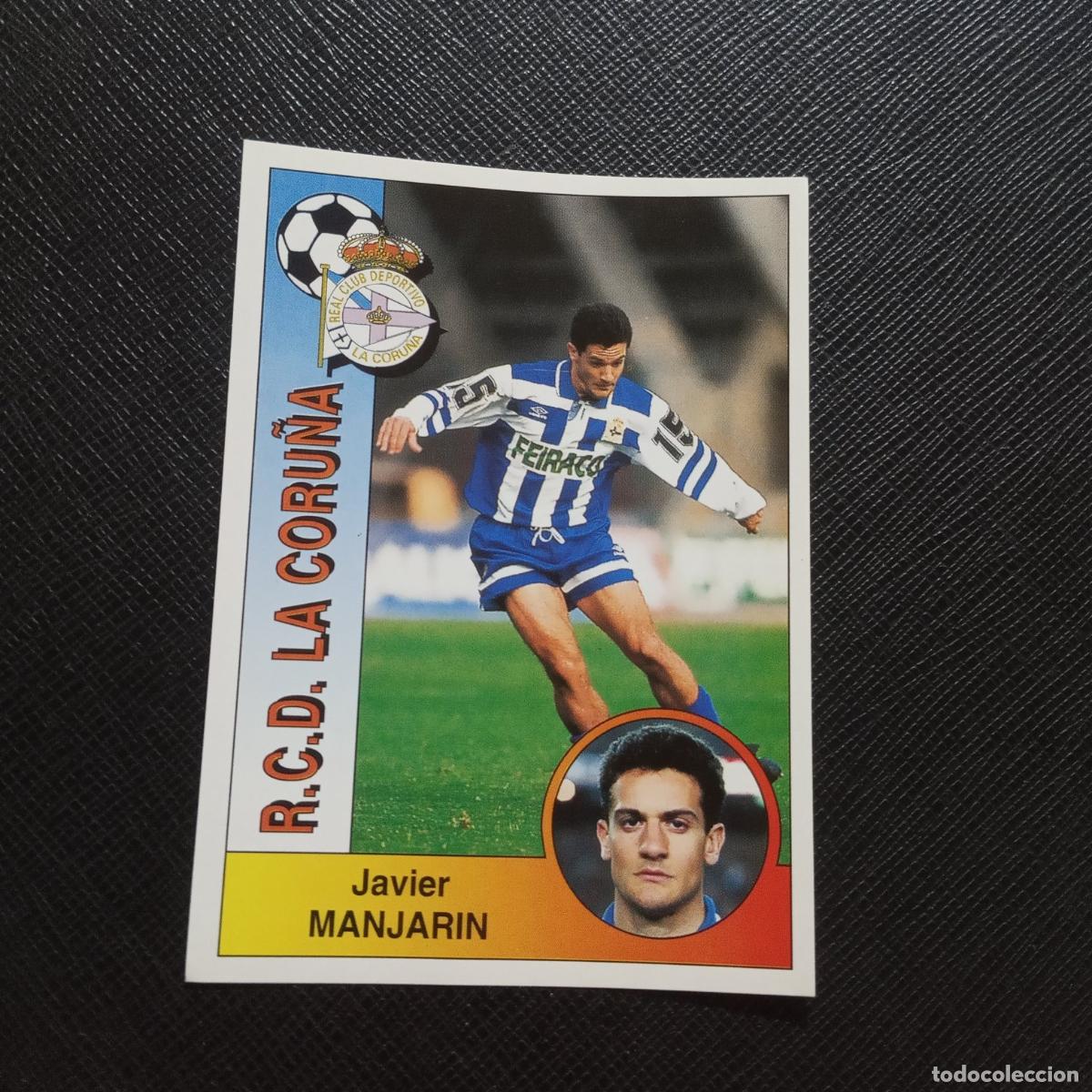 Cromos de F&uacute;tbol: 160 MANJARIN DEPORTIVO PANINI 1994 1995 CROMO FUTBOL LIGA 94 95 - SIN PEGAR - A176 PG16