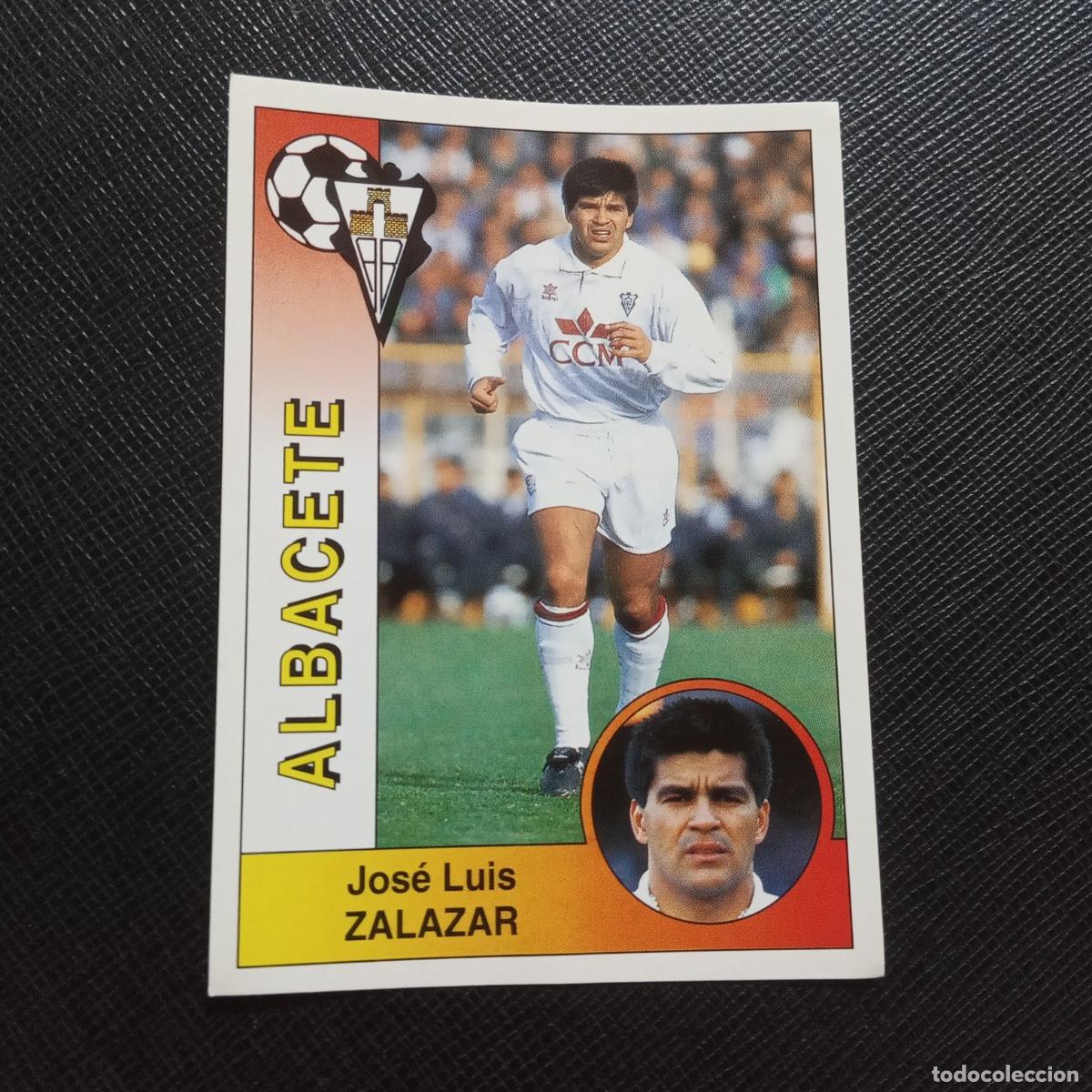 Cromos de F&uacute;tbol: 13 ZALAZAR ALBACETE PANINI 1994 1995 CROMO FUTBOL LIGA 94 95 - SIN PEGAR - A176 PG17