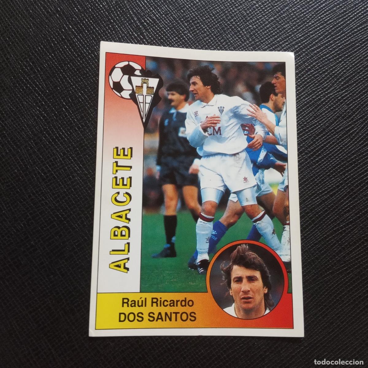 Cromos de F&uacute;tbol: 16 DOS SANTOS ALBACETE PANINI 1994 1995 CROMO FUTBOL LIGA 94 95 - SIN PEGAR - A176 PG18
