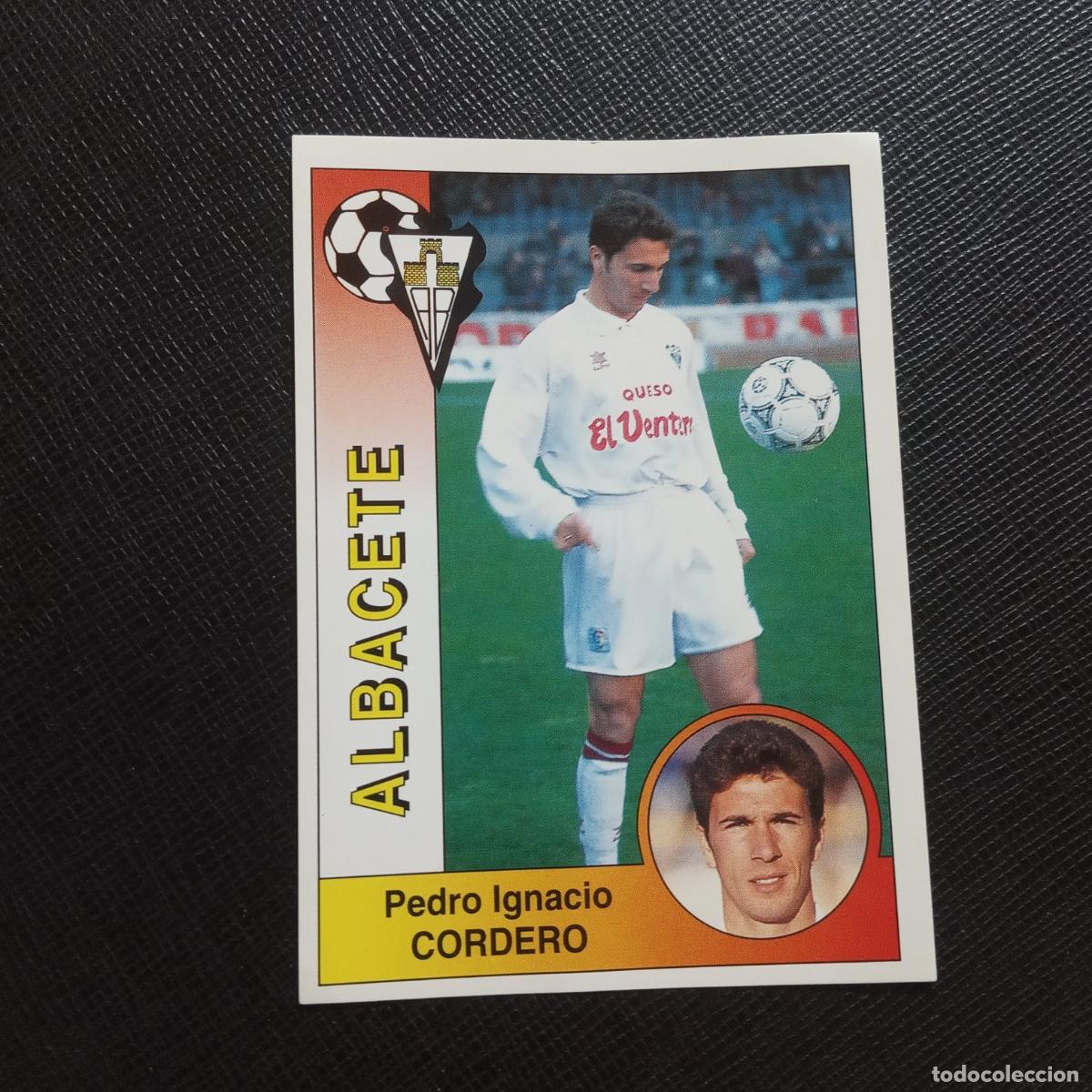 Cromos de F&uacute;tbol: 11 CORDERO ALBACETE PANINI 1994 1995 CROMO FUTBOL LIGA 94 95 - SIN PEGAR - A176 PG18
