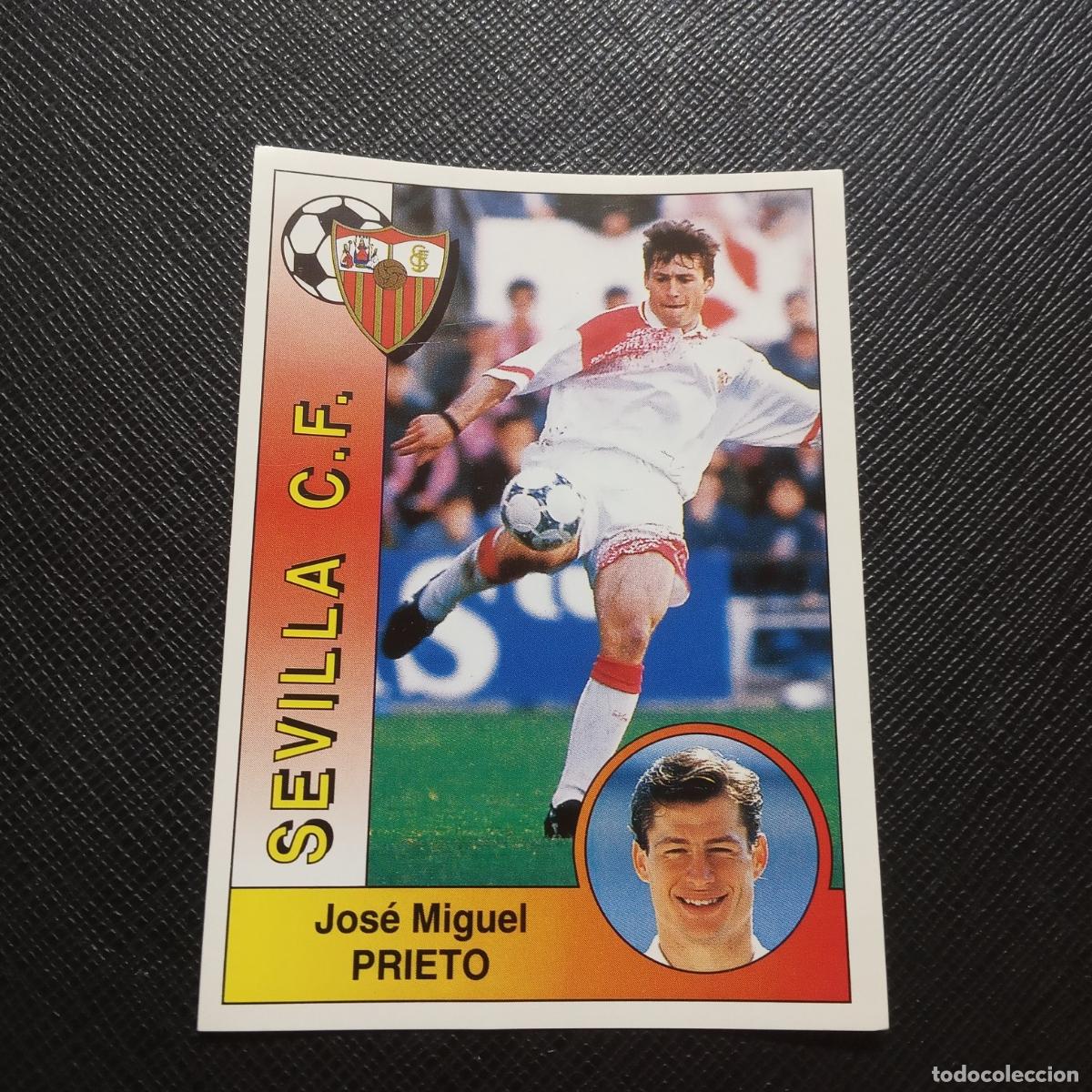 Cromos de F&uacute;tbol: 239 PRIETO SEVILLA PANINI 1994 1995 CROMO FUTBOL LIGA 94 95 - SIN PEGAR - A176 PG18