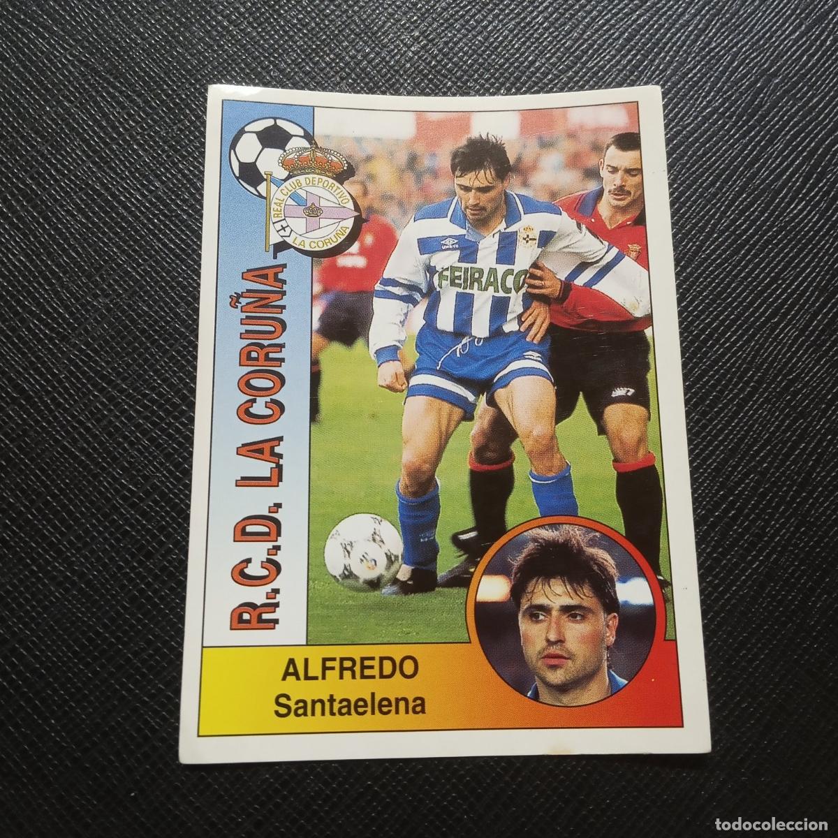 Cartes &agrave; collectionner de Football: 155 ALFREDO DEPORTIVO PANINI 1994 1995 CROMO FUTBOL LIGA 94 95 - SIN PEGAR - A176 PG19