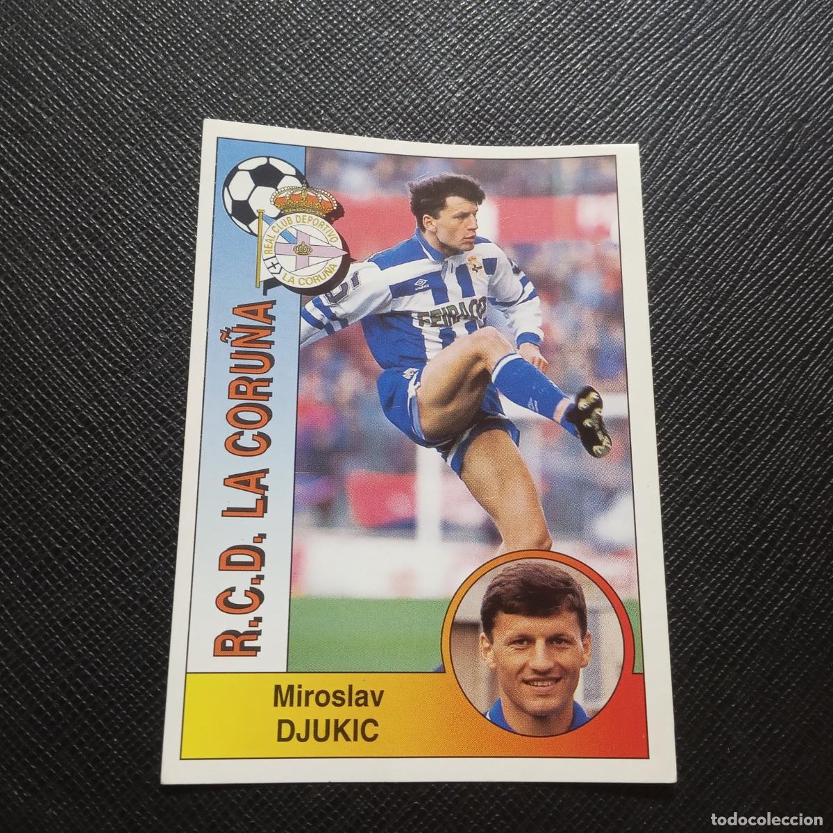 Cartes &agrave; collectionner de Football: 150 DJUKIC DEPORTIVO PANINI 1994 1995 CROMO FUTBOL LIGA 94 95 - SIN PEGAR - A176 PG19