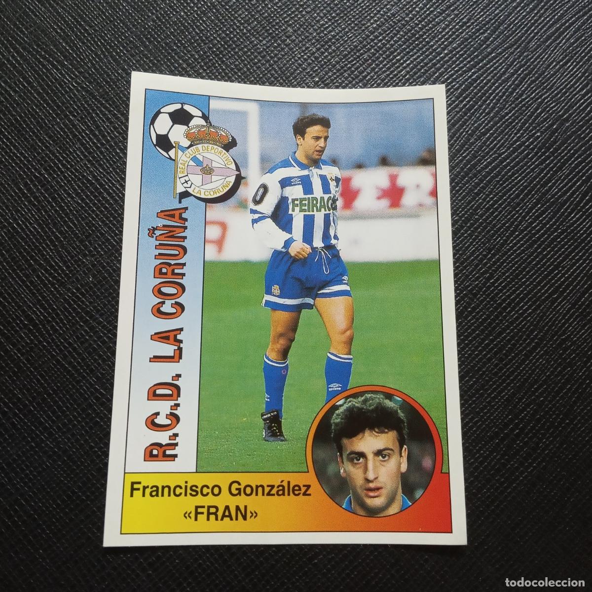 Cromos de F&uacute;tbol: 156 FRAN DEPORTIVO PANINI 1994 1995 CROMO FUTBOL LIGA 94 95 - SIN PEGAR - A176 PG21