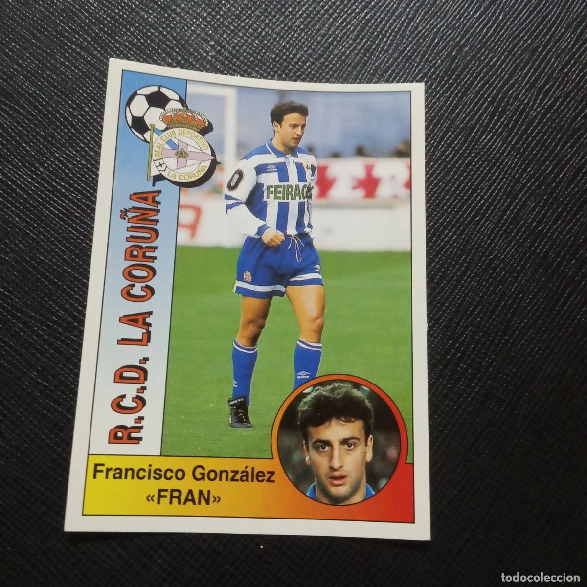 Cartes &agrave; collectionner de Football: 156 FRAN DEPORTIVO PANINI 1994 1995 CROMO FUTBOL LIGA 94 95 - SIN PEGAR - A176 PG21