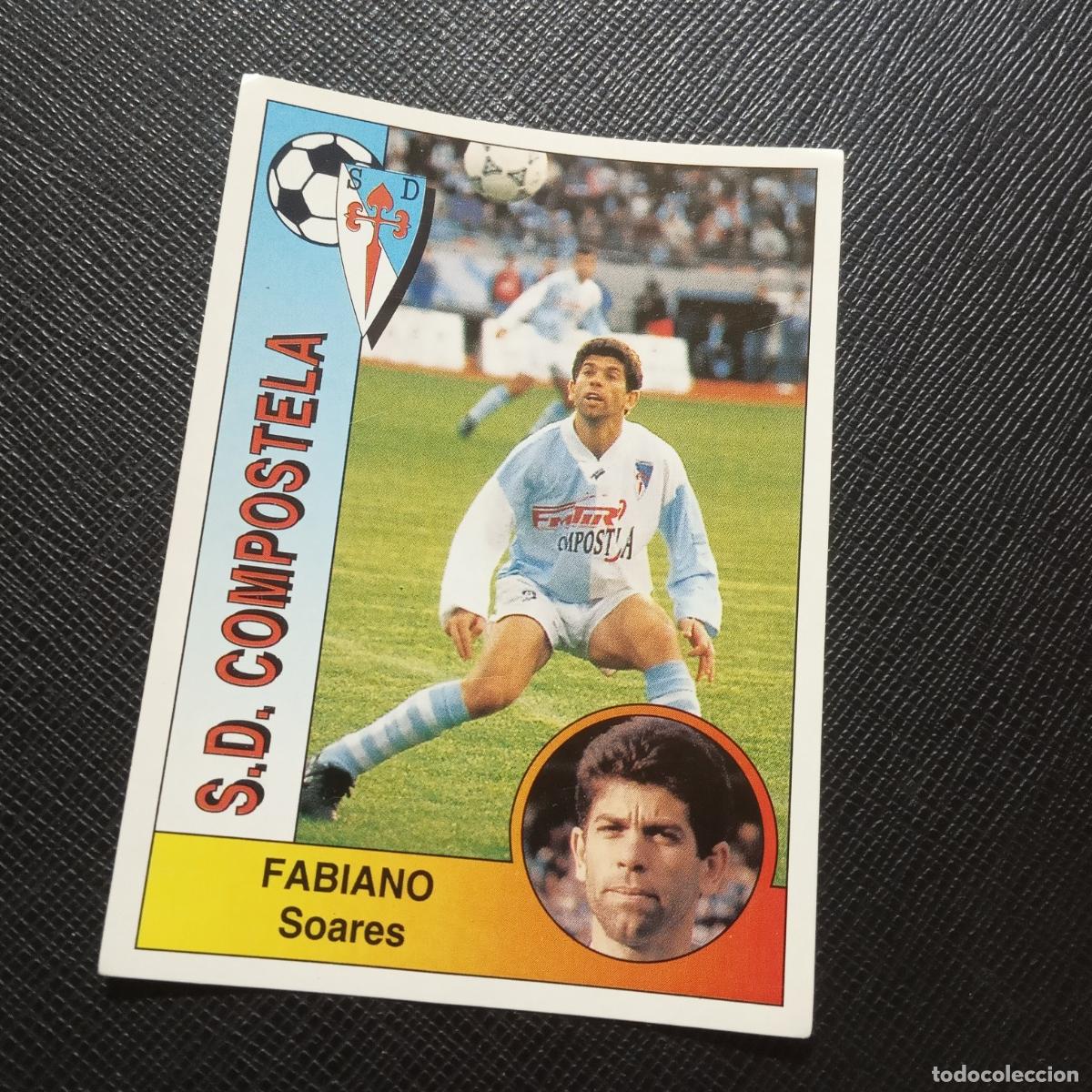 Cromos de F&uacute;tbol: 119 FABIANO COMPOSTELA PANINI 1994 1995 CROMO FUTBOL LIGA 94 95 - SIN PEGAR - A176 PG24 B
