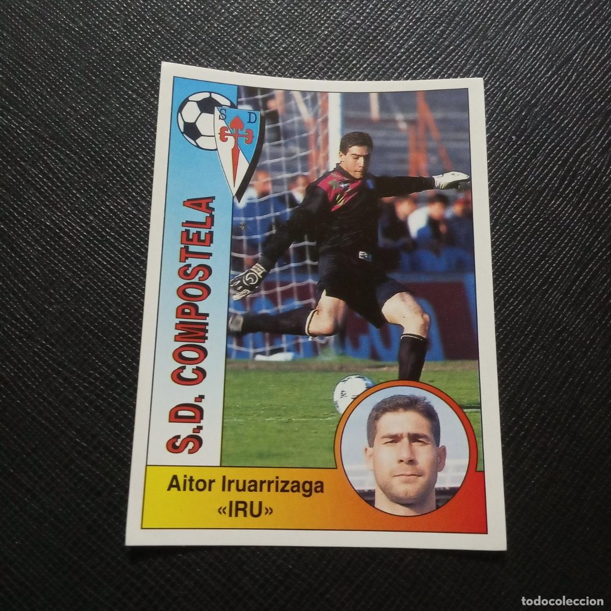 Cromos de F&uacute;tbol: 110 IRU COMPOSTELA PANINI 1994 1995 CROMO FUTBOL LIGA 94 95 - SIN PEGAR - A176 PG24
