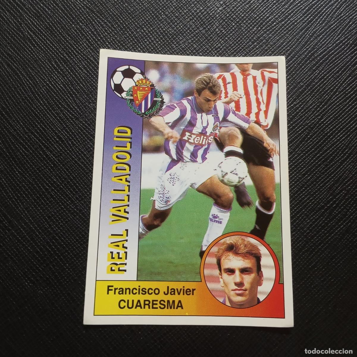 Cromos de F&uacute;tbol: 328 CUSRESMA VALLADOLID PANINI 1994 1995 CROMO FUTBOL LIGA 94 95 - SIN PEGAR - A176 PG27