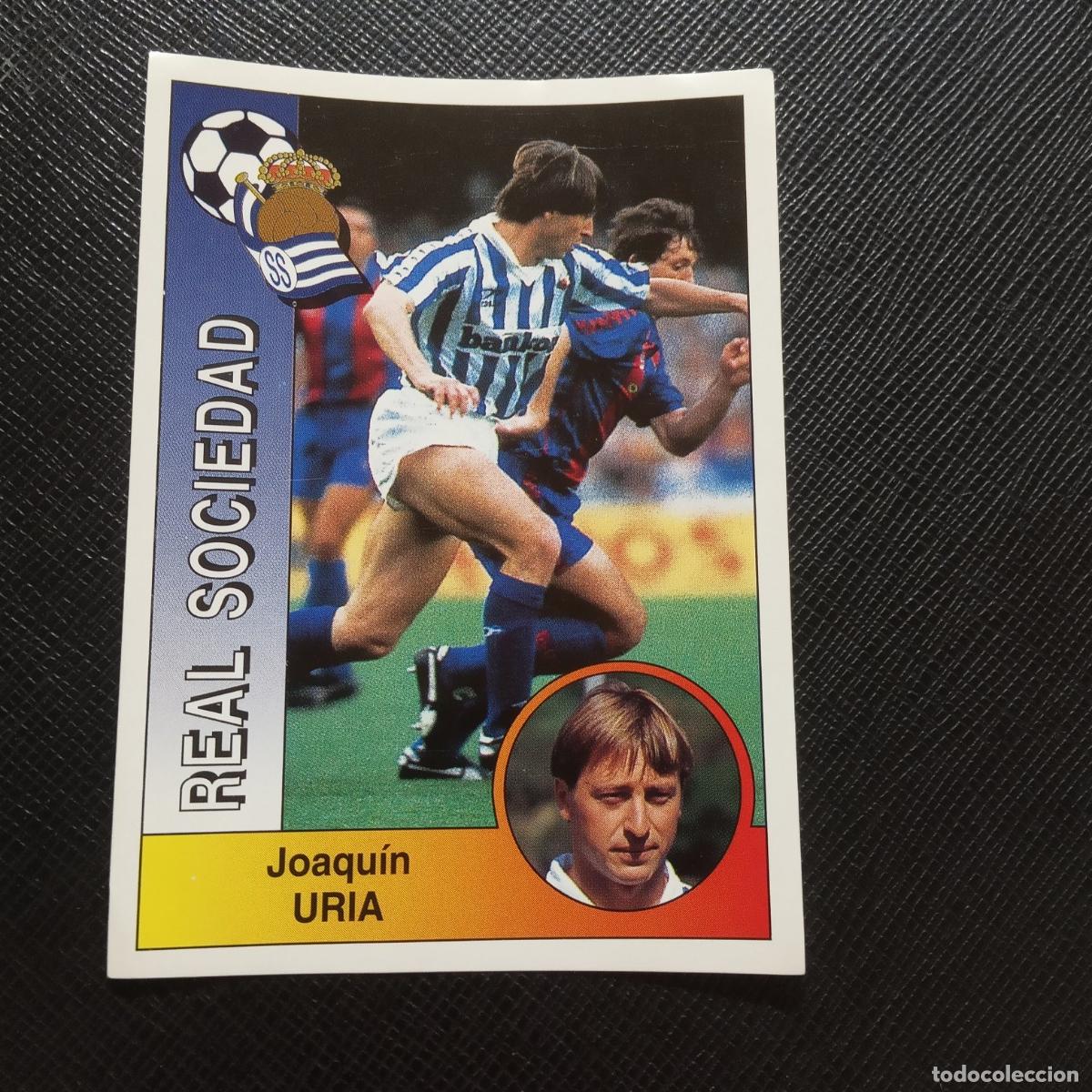 Cromos de F&uacute;tbol: 260 URIA REAL SOCIEDAD PANINI 1994 1995 CROMO FUTBOL LIGA 94 95 - SIN PEGAR - A176 PG29