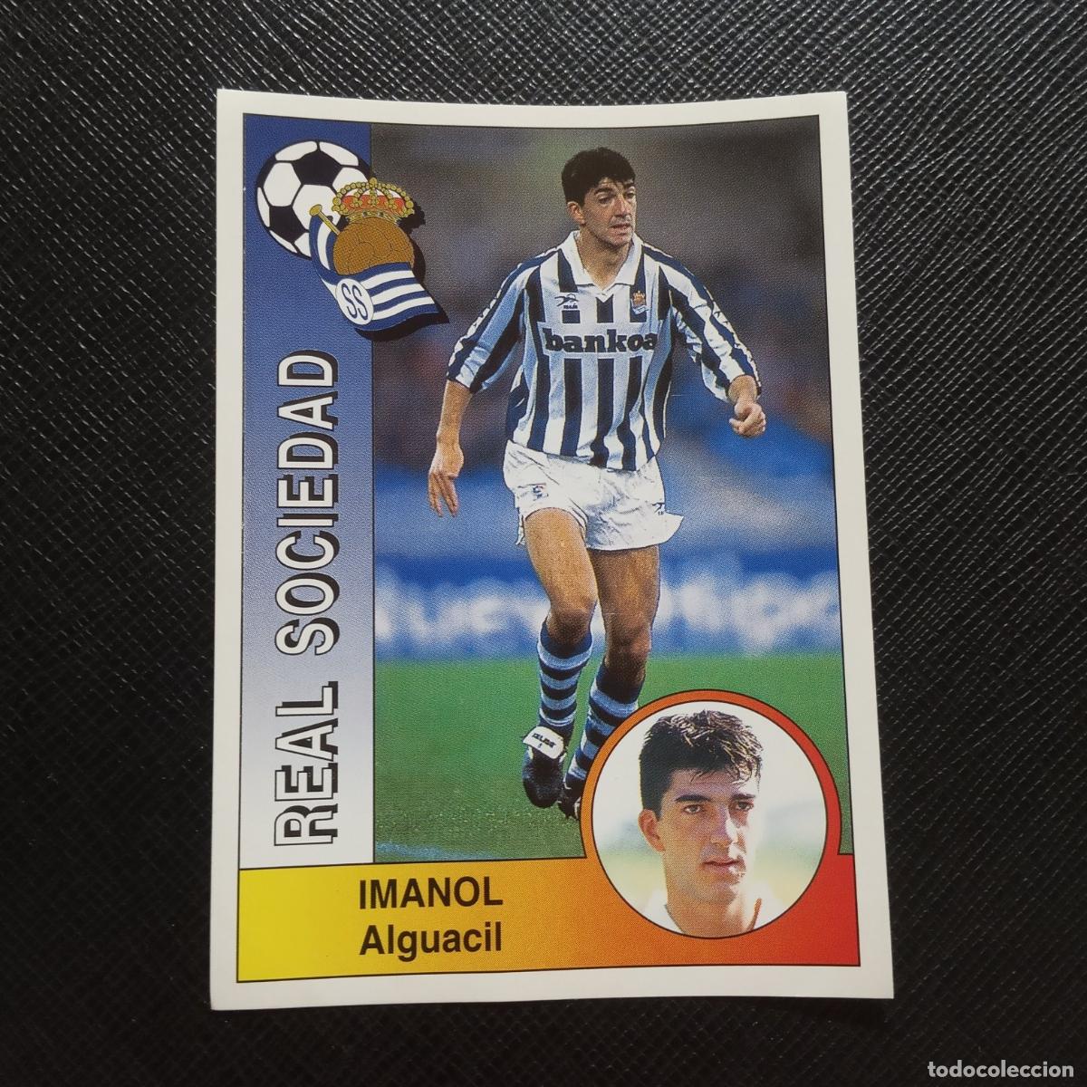 Cromos de F&uacute;tbol: 255 IMANOL REAL SOCIEDAD PANINI 1994 1995 CROMO FUTBOL LIGA 94 95 - SIN PEGAR - A176 PG31