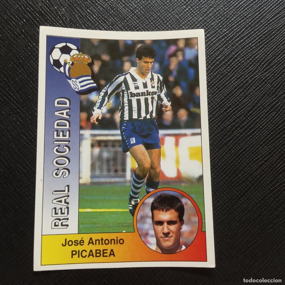 Cromos de F&uacute;tbol: 259 PICABEA REAL SOCIEDAD PANINI 1994 1995 CROMO FUTBOL LIGA 94 95 - SIN PEGAR - A176 PG31