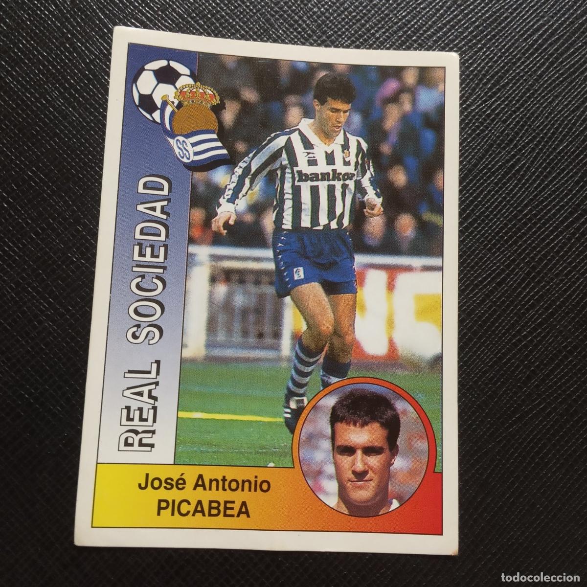Cromos de F&uacute;tbol: 259 PICABEA REAL SOCIEDAD PANINI 1994 1995 CROMO FUTBOL LIGA 94 95 - SIN PEGAR - A176 PG33