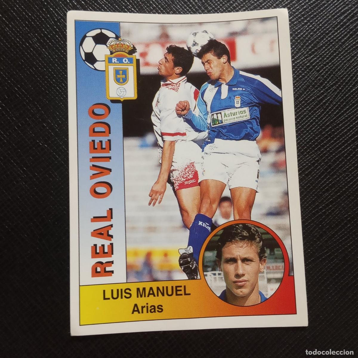 Cromos de F&uacute;tbol: 204 LUIS MANUEL OVIEDO PANINI 1994 1995 CROMO FUTBOL LIGA 94 95 - SIN PEGAR - A176 PG39