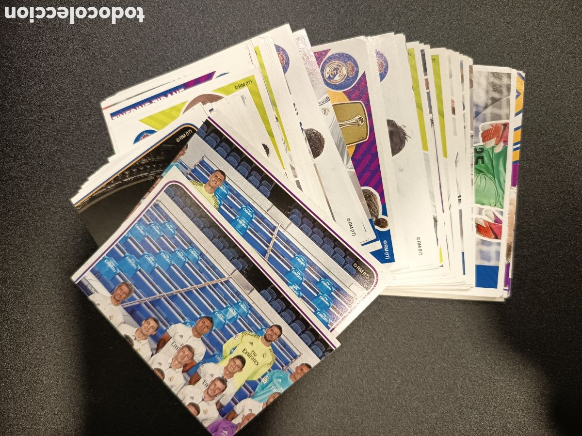 Cartes &agrave; collectionner de Football: Lote 121 cromos Colecci&oacute;n Oficial Real Madrid 2016 2017 2016-17