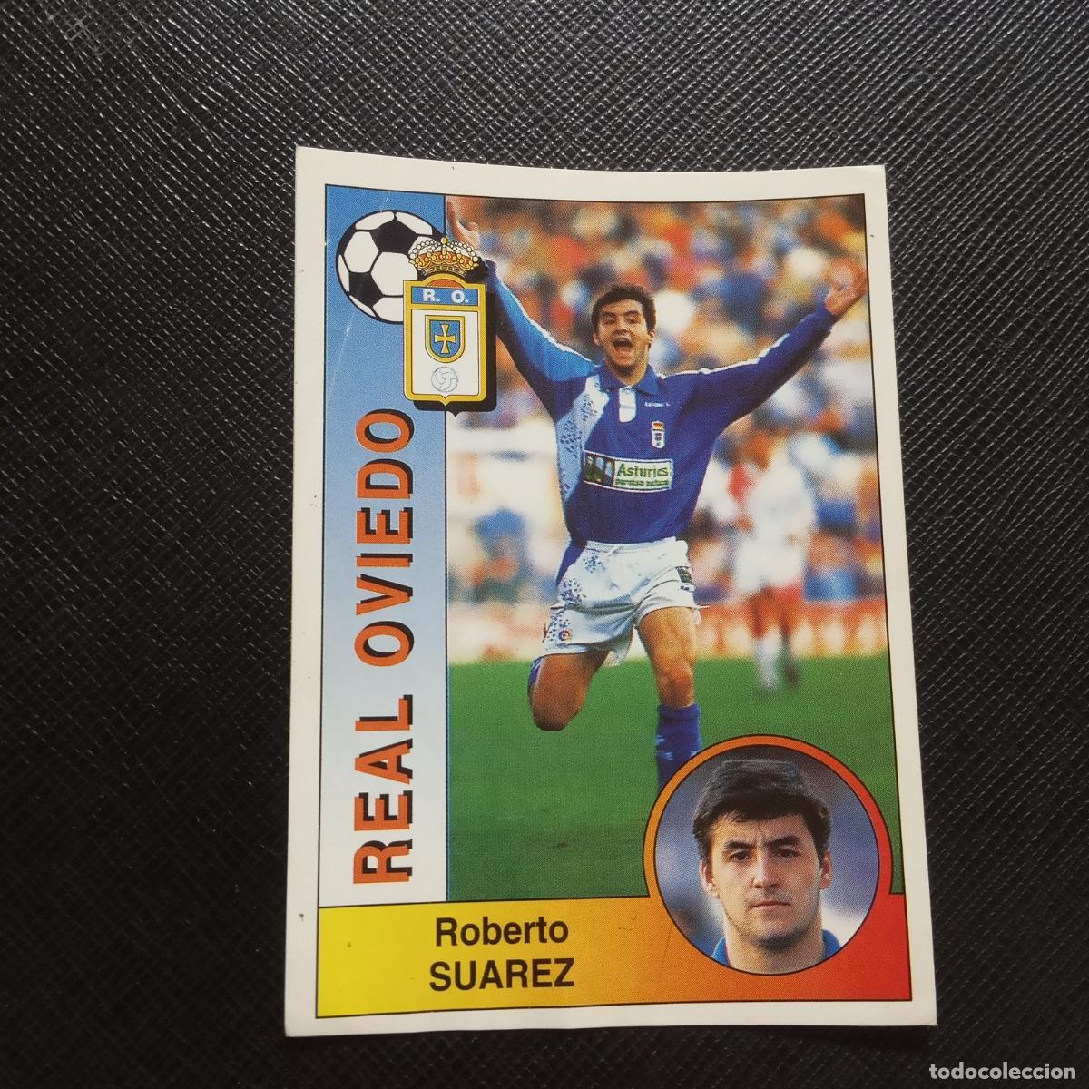 Cartes &agrave; collectionner de Football: 210 SUAREZ OVIEDO PANINI 1994 1995 CROMO FUTBOL LIGA 94 95 - SIN PEGAR - A176 PG42