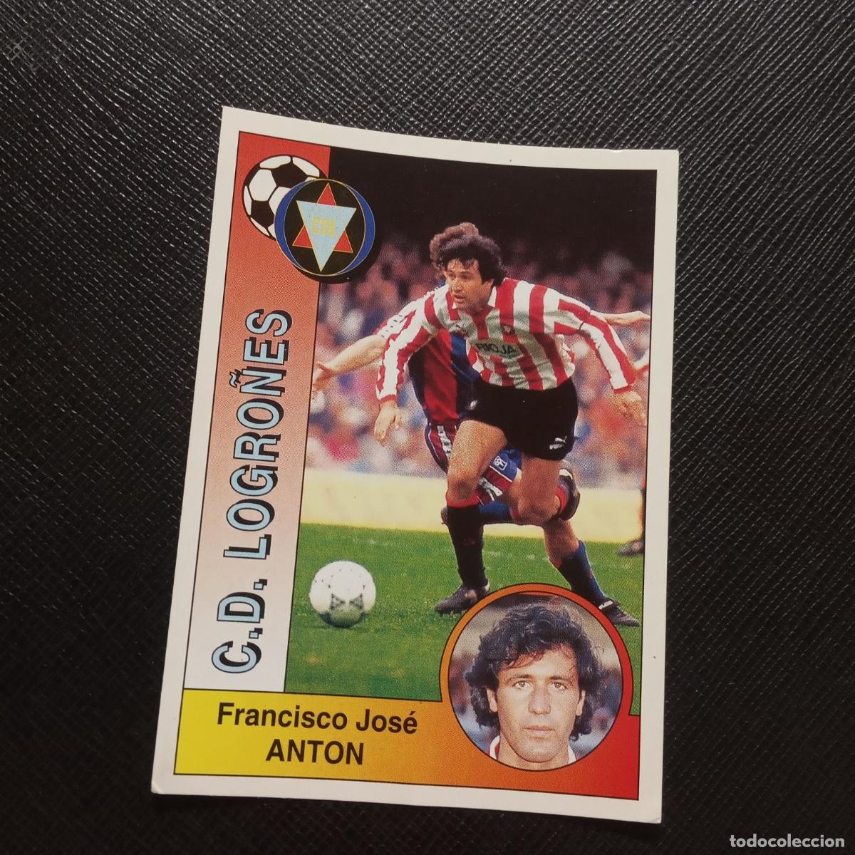 Cromos de F&uacute;tbol: 169 ANTON LOGRO&Ntilde;ES PANINI 1994 1995 CROMO FUTBOL LIGA 94 95 - SIN PEGAR - A176 PG44