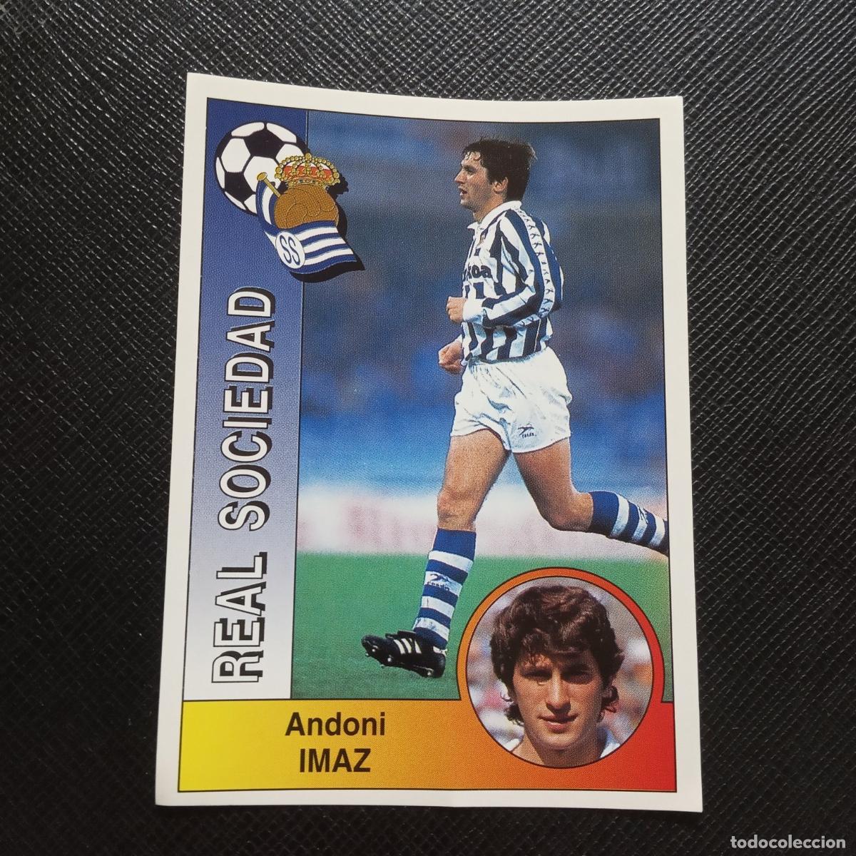 Cromos de F&uacute;tbol: 263 IMAZ REAL SOCIEDAD PANINI 1994 1995 CROMO FUTBOL LIGA 94 95 - SIN PEGAR - A176 PG46