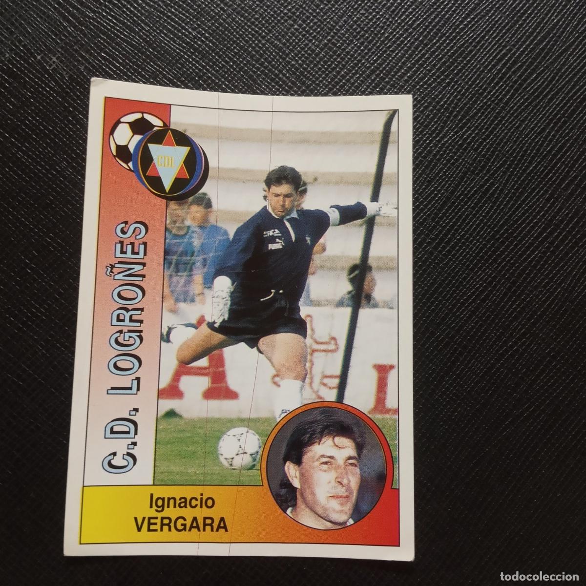 Football Stickers: 164 VERGARA LOGRO&Ntilde;ES PANINI 1994 1995 CROMO FUTBOL LIGA 94 95 - SIN PEGAR - A176 PG46 B
