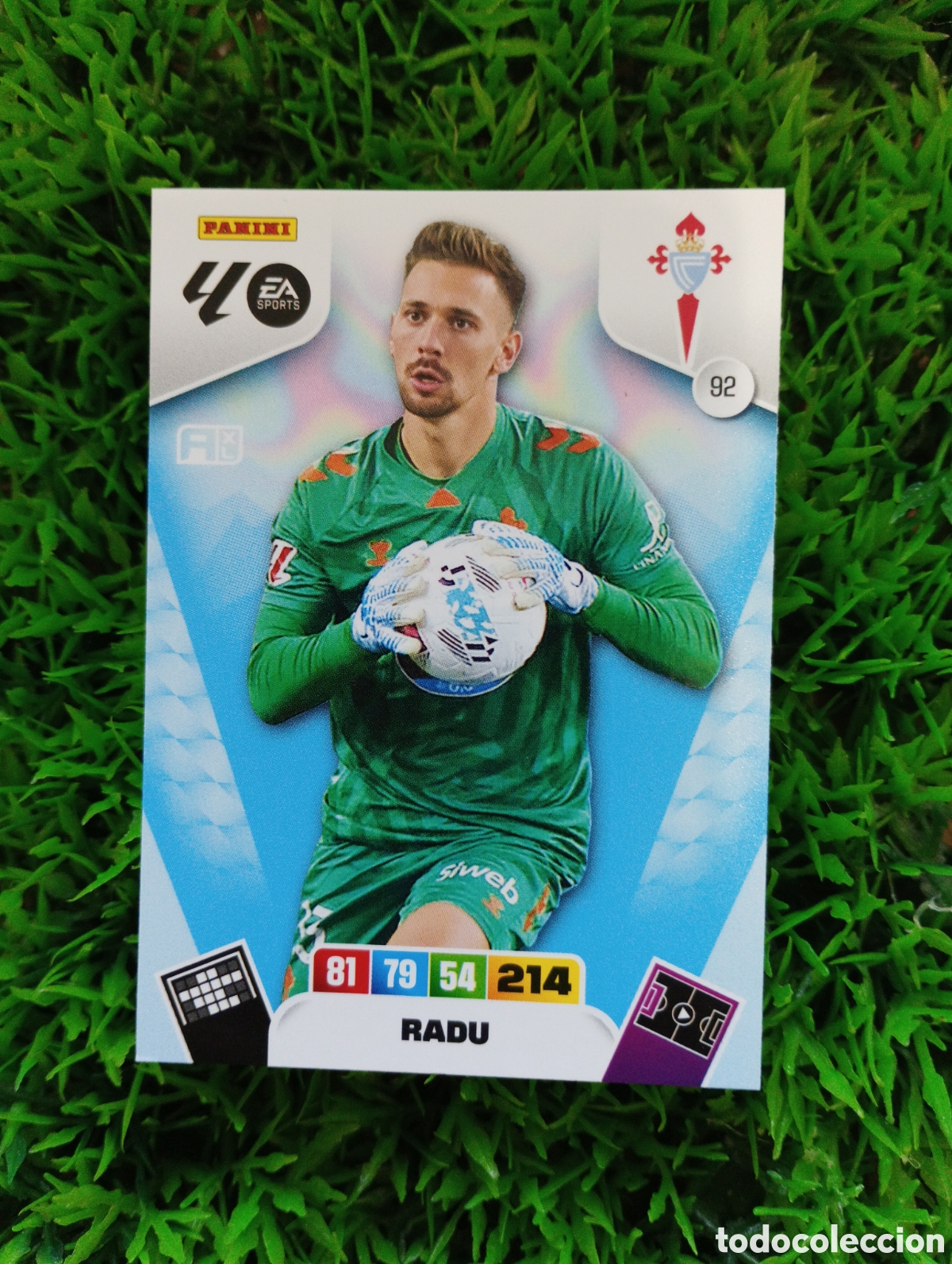 Figurine di Calcio: Radu Celta De Vigo Adrenalyn 25-26 # 92