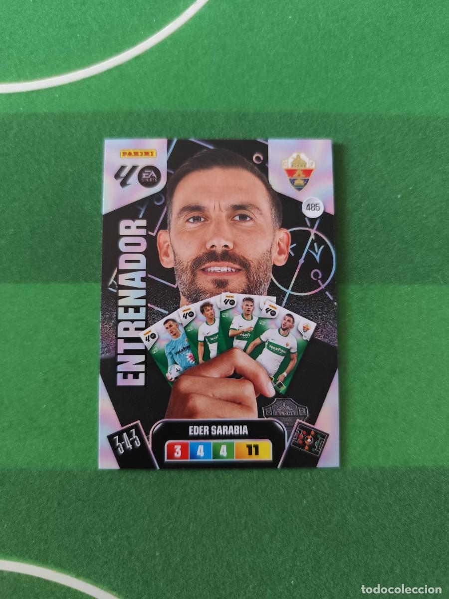 Cromos de F&uacute;tbol: Sarabia 485 Elche entrenador Adrenalyn 2025/26 - 25/26