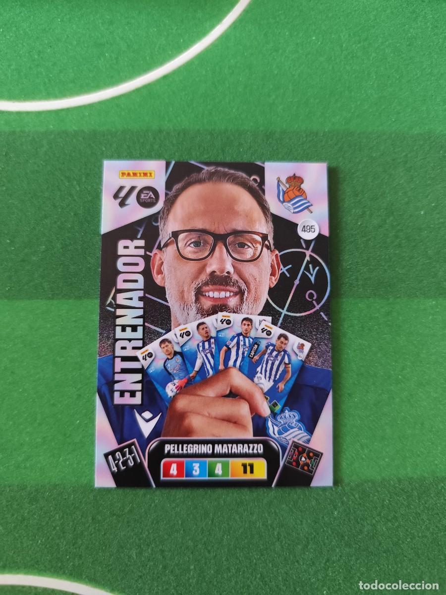 Cromos de F&uacute;tbol: Matarazzo 495 Real Sociedad entrenador Adrenalyn 2025/26 - 25/26