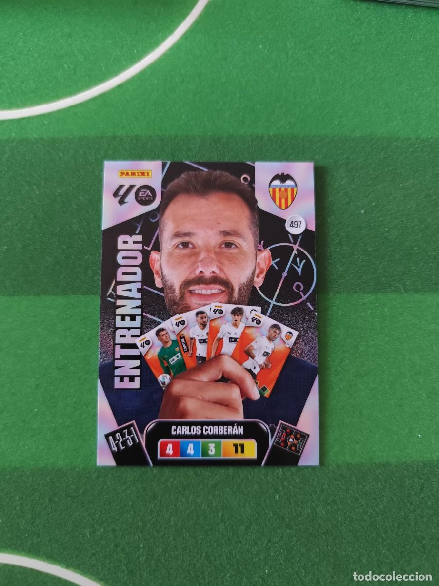 Cromos de F&uacute;tbol: Corber&aacute;n 497 Valencia entrenador Adrenalyn 2025/26 - 25/26